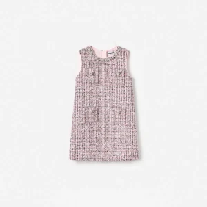 Pink Boucle Dress