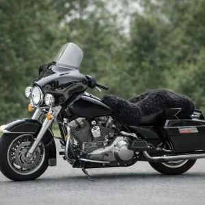 Motorcycle Sheepskin Rug